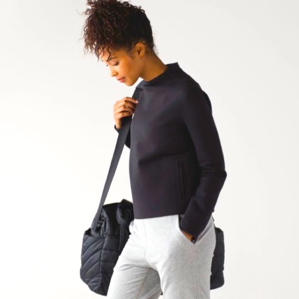 lululemon - City Bound mock turtle neck sweat